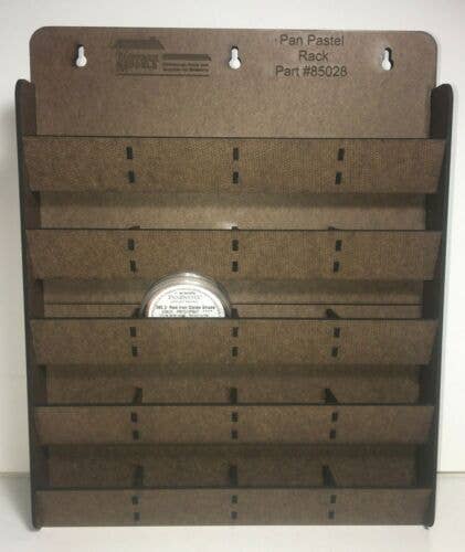 Motrak - Pan Pastel Rack - Laser-Cut Masonite Kit - Holds 20 Flat ...