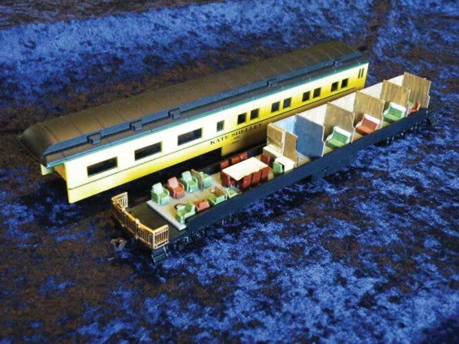 HO Scale Model Railroad Passenger Cars 5 HO SCALE INTERIORS AND 100 FIGURES FOR ATHEARN