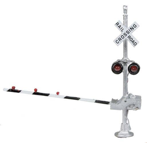 NJ Intl PedestalType Crossing Gate Signals Assembled Right