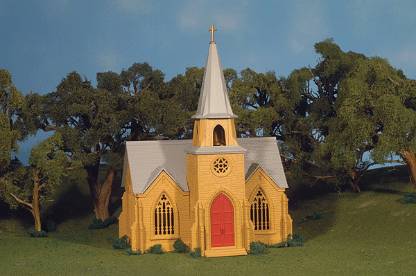 Bachmann Country Church N Scale Buildings Bachmann Plasticville