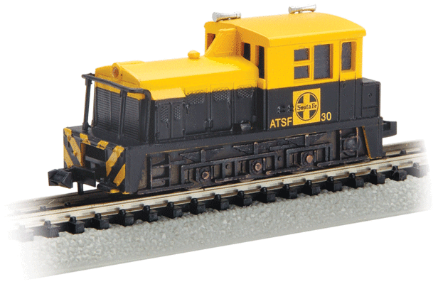 Bachmann - Plymouth MDT Switcher - Standard DC - Atchison, Topeka ...