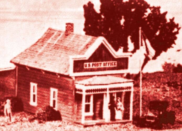 Campbell Post Office 21/2 x 57/8" 6.5 x 15cm 200446