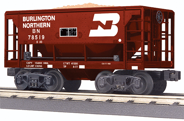 MTH Premier Ore Car Burlington Northern 507-2097237