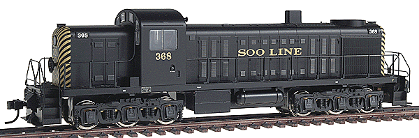 Walthers - Proto 1000 Diesel Alco RSC-2 - Powered - Soo Line #368 ...