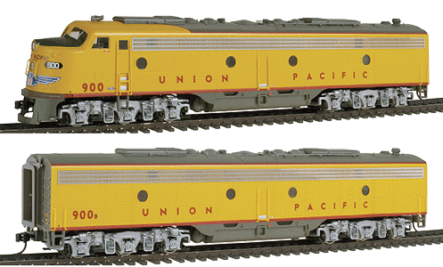 Walthers - PROTO 2000 Diesel EMD E8/9A Powered; w/Unpowered B Unit