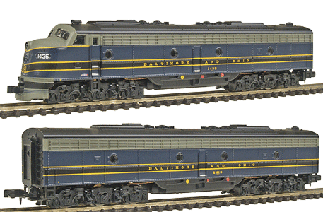 Échelle H0 - Walthers Locomotive Diesel Set EMD F7AB Modèle