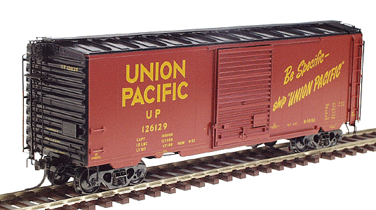 Kadee - PS-1 40' Boxcar w/8' PS Door - Union Pacific #126129