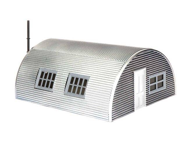 Lionel Quonset Hut Kit 81/2 x 4 x 5" 21.6 x 10.2 x 12.7cm 434