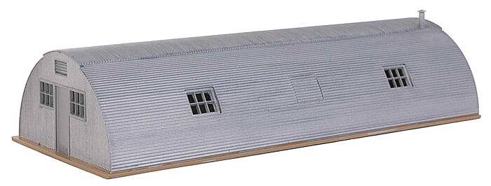 Walthers Quonset Hut Kit 6-9/16 x 2-3/4 x 1-1/2
