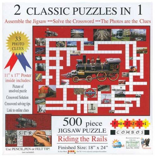 Train Enthusiast Vendors - Riding the Rails Jigsaw Puzzle ...