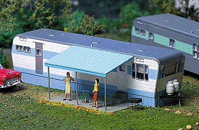 City Class - Robert's Road 1950s Mobile Home - Kit - 195-113