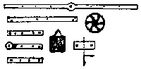 Russell Log Car Hardware