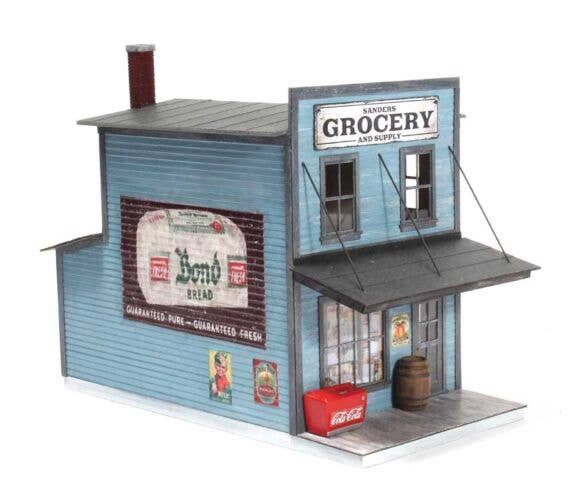 AMD Sanders Grocery and Supply LaserCut Wood Kit 41/2 x 85/8 x