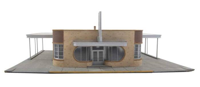 Walthers Silver Springs Bus Terminal Kit 11 1 4 X 8 3 4 X 3 1 2 28 5 X 22 2 X 8 8cm 933 2934