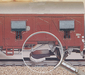 Noch 60158 Snap-On Track Cleaners – 5-Piece Set For N Scale Model Railways