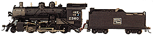 Locomotive à vapeur Bachmann Spectrum 2-8-0 Southern échelle N avec DCC