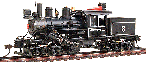 Bachmann - Spectrum(R) Steam 55-Ton Class B Two-Truck Climax