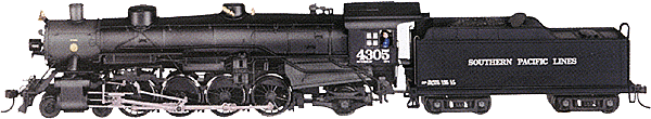 Bachmann - Spectrum(R) USRA Light 4-8-2 Mountain Steam Locomotive