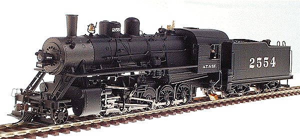 Bachmann - Steam Powered 2-10-0 Russian Decapod - Atchison, Topeka