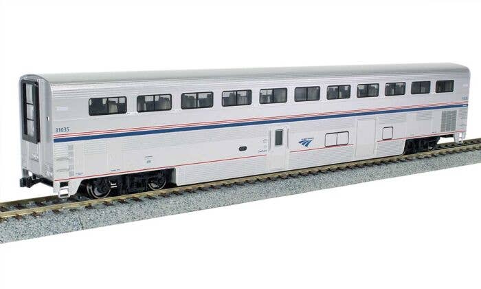 Kato - Superliner I Coach-Baggage - Ready to Run - Amtrak #31003 (Phase ...