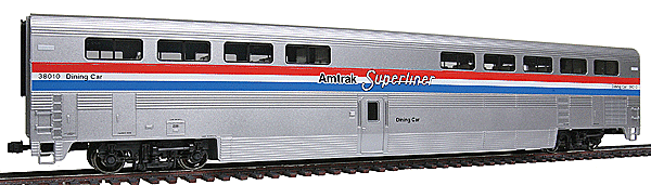 Kato - Superliner I Diner - Ready to Run - Amtrak #38010 (Phase