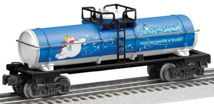 Lionel Tank Car 3-Rail Ready to Run Frosty the Snowman