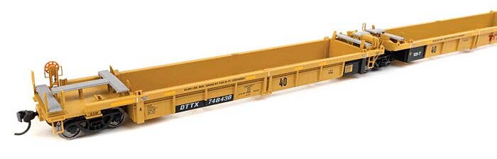 Walthers - Thrall 5-Unit Rebuilt 40' Well Car - Ready to Run - TTX