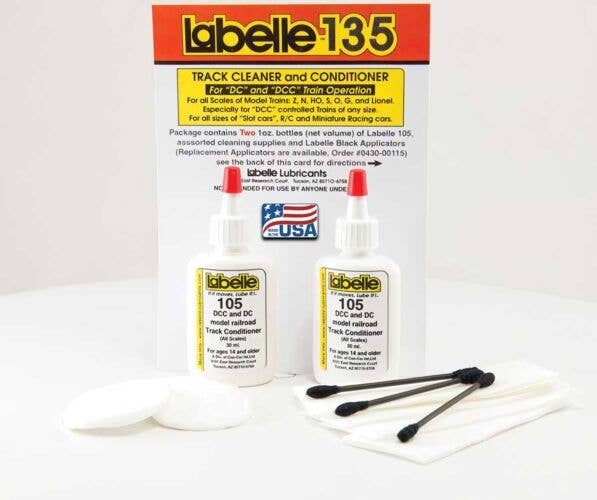 Labelle Track Cleaner and Conditioner pkg(2) 430135
