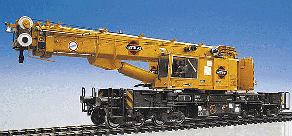 Kibri - Track Maintainence - Gottwald Railway Telescoping Crane