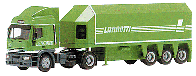 Herpa Iveco Eurotech Sattelzug Glastransport Lannutti (Gebraucht) in Triesen für CHF 19 – mit