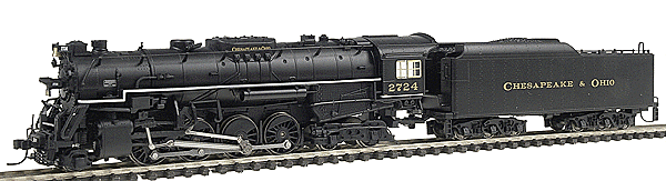 Life-Like - Van Sweringen 2-8-4 Berkshire - Standard DC -PROTO(TM