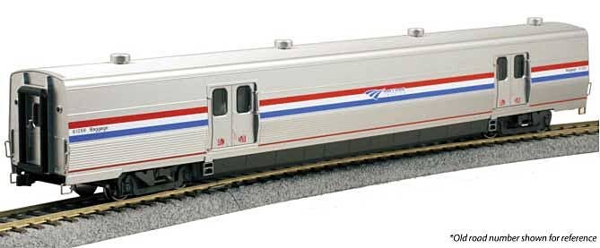 Kato - Viewliner II Baggage Car - Ready to Run - Amtrak #61024