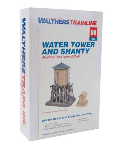 Walthers - Water Tower and Shanty - Kit - Tank: 3-1/2 x 4
