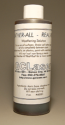 GCLaser - Weather-All Real-Rust - 4oz Bottle - 292-9000