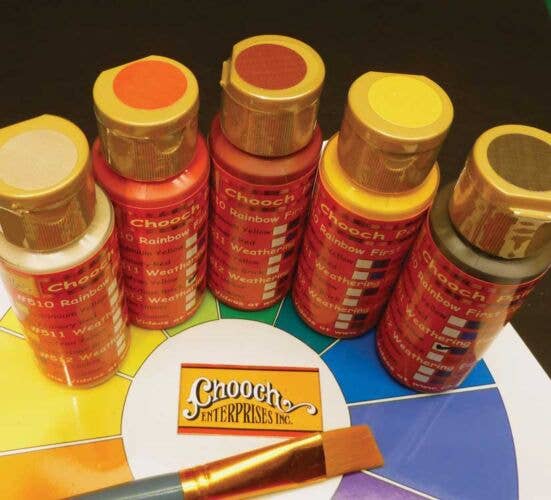 Chooch Weathering First Coat Acrylic Paint 5Color Set Each Color