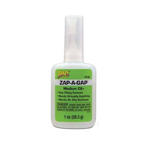 Robart ZapAGap/CA+ Filling Adhesive 1oz 29.6mL 547431