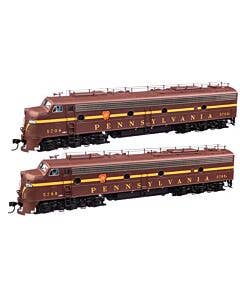 EMD E8 A-A with LokSound 5 Sound & DCC -- Pennsylvania Railroad #5706A, 5788A (Class EP-22; Tuscan, Single-Stripe)