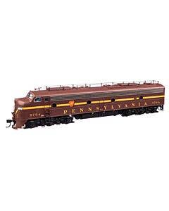 EMD E8A - Standard DC -- Pennsylvania Railroad Class EP-22 #5704A (Tuscan, single-stripe)