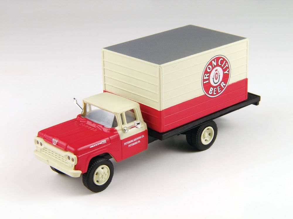 CMW - 1960 Ford F-500 Box-Body Delivery Truck - Assembled - Mini