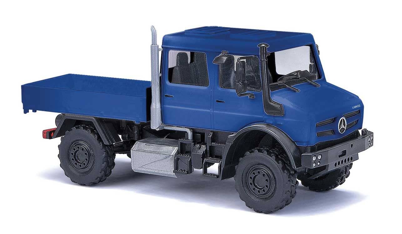 Busch - 2013 Mercedes-Benz Unimog U 5023 Crew-Cab Low-Side