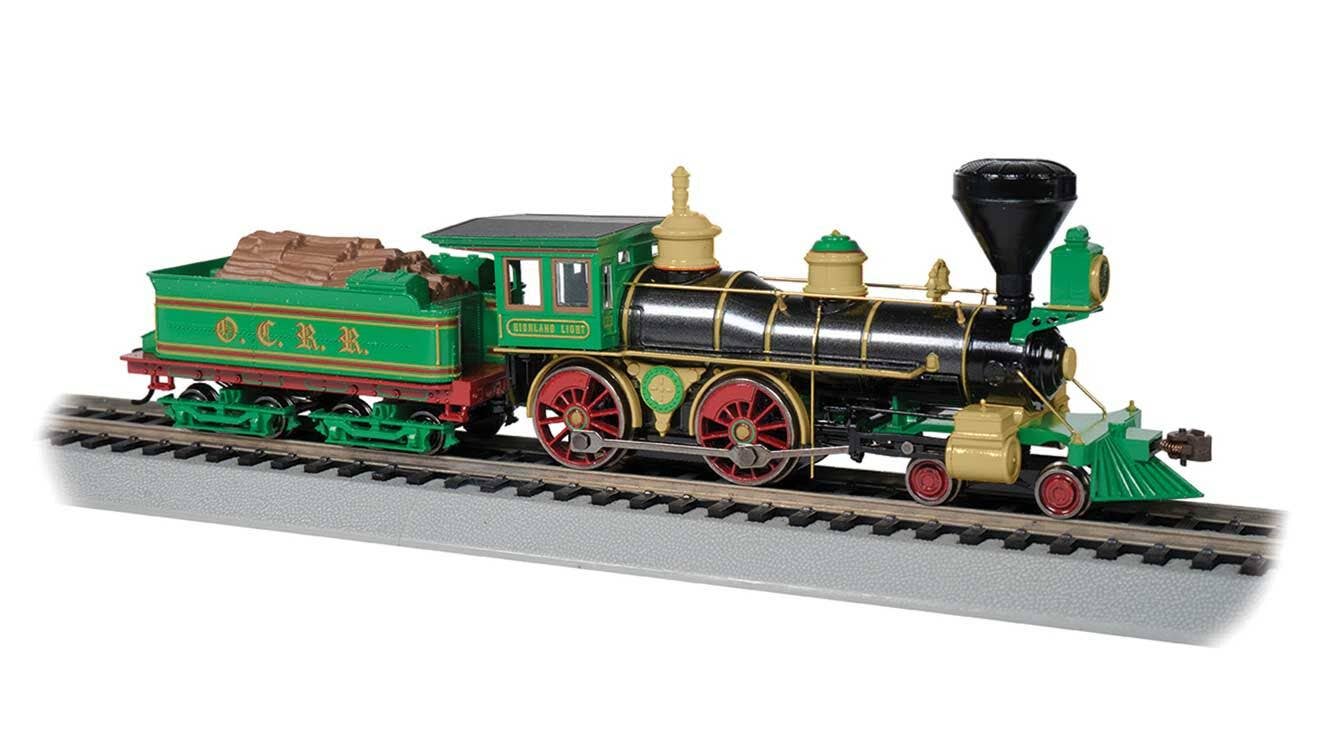 L&NRR 4-4-0 american 32mm gauge 木製モデル