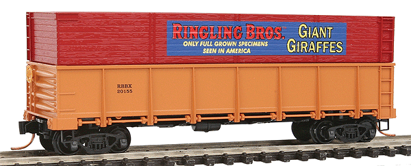 MicroTrain - 40' Drop-Bottom Gondola w/Side Extensions