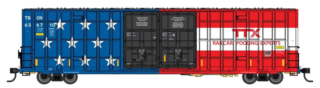 Walthers - 60' High Cube Plate F Horizontal Post Boxcar - Ready to