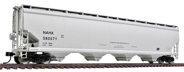 Walthers - 64' Plastic Pellet Hopper (National 6200) - Ready to