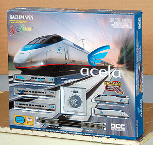 Bachmann - Acela(SM) Train Set - Spectrum(R) - Amtrak - 160-24130