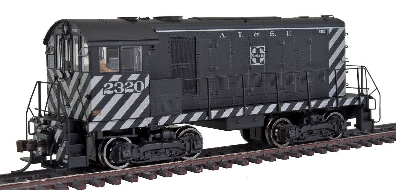 Atlas - Alco HH660 - Standard DC - Master Silver - Santa Fe #2320
