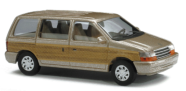 ヴィンテージ　木製　ミニカー Busch - American Mini-Vans; Chrysler/Dodge/Plymouth - Voyager w