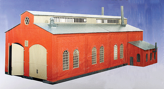 Atlas O Atlas O Trainman(R) Engine House Kit 11-1/2 x 27-1/2