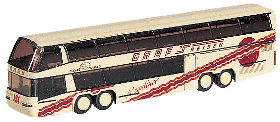 RIETZE SONDERMODELL NEOPLAN Megaliner Graf's Reisen, Herne EUR 29,99 - DE