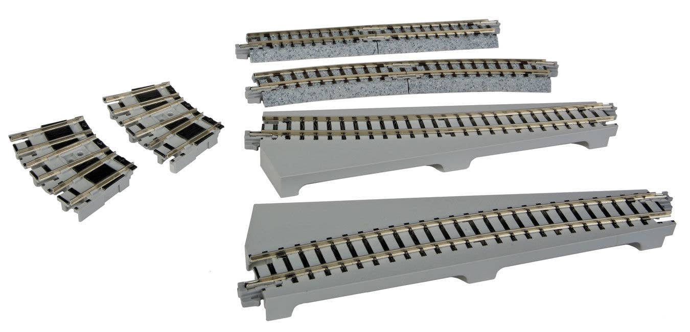 Kato - Curved Turntable Extension Track Set - Unitrack - 381-20286